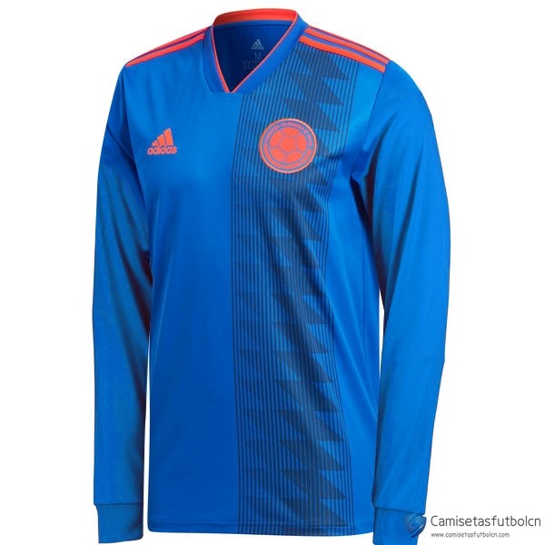 Camiseta Seleccion Colombia Segunda equipo ML 2018 Azul